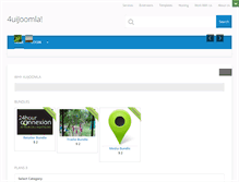 Tablet Screenshot of 4uijoomla.com